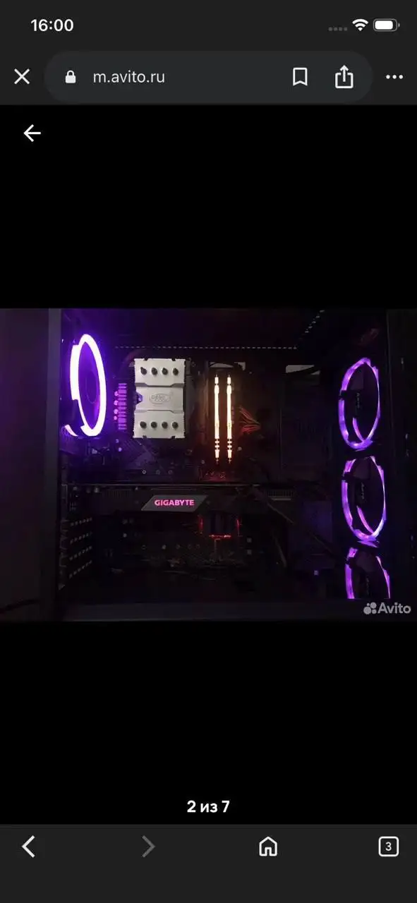 Продам ПК с видеокартой GTX 1660 и процессором Ryzen 5 2600 - Компьютеры (Электроника) в Владивосток