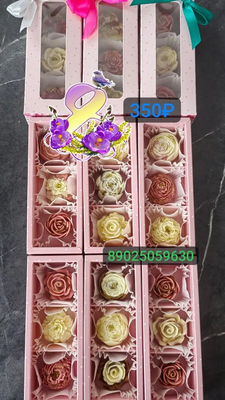 Наборы к 8 Марта с шоколадом ручной работы - Продукты питания (Барахолка) в Владивосток