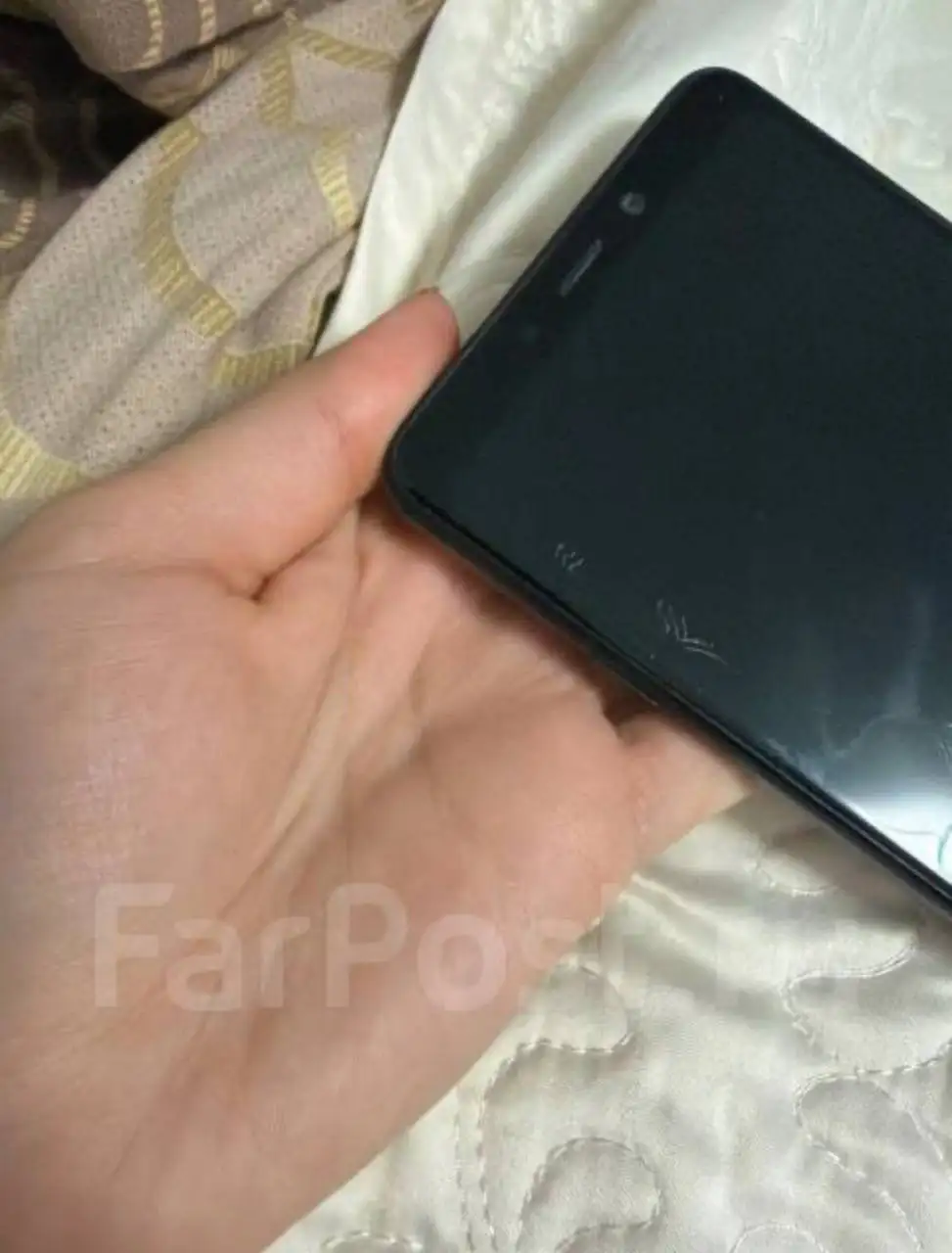 Смартфон без зарядки и коробки с отпечатком пальца - Смартфоны (Электроника) в Владивосток