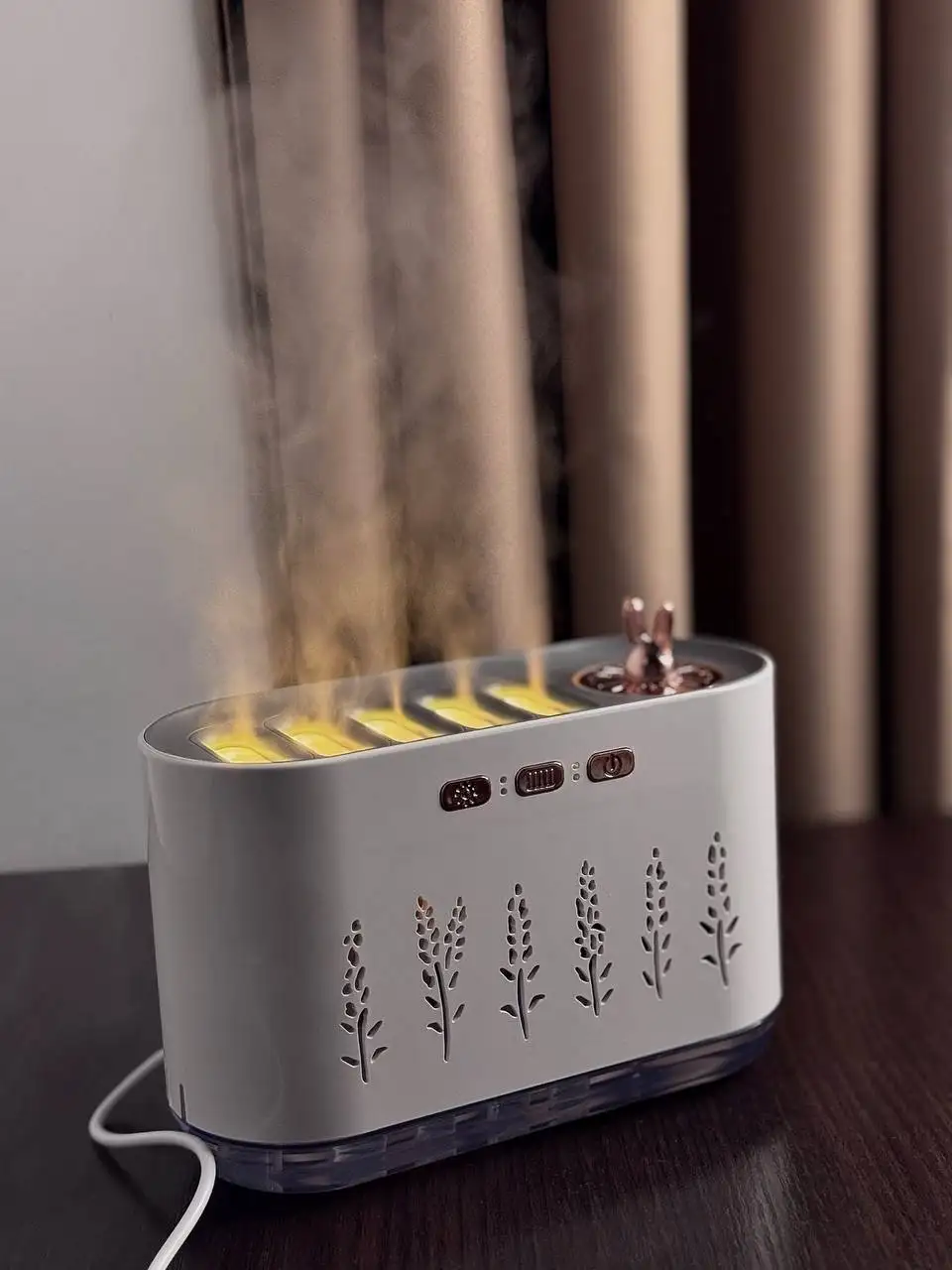 Продам настольный увлажнитель воздуха с подсветкой - Барахолка в Владивосток