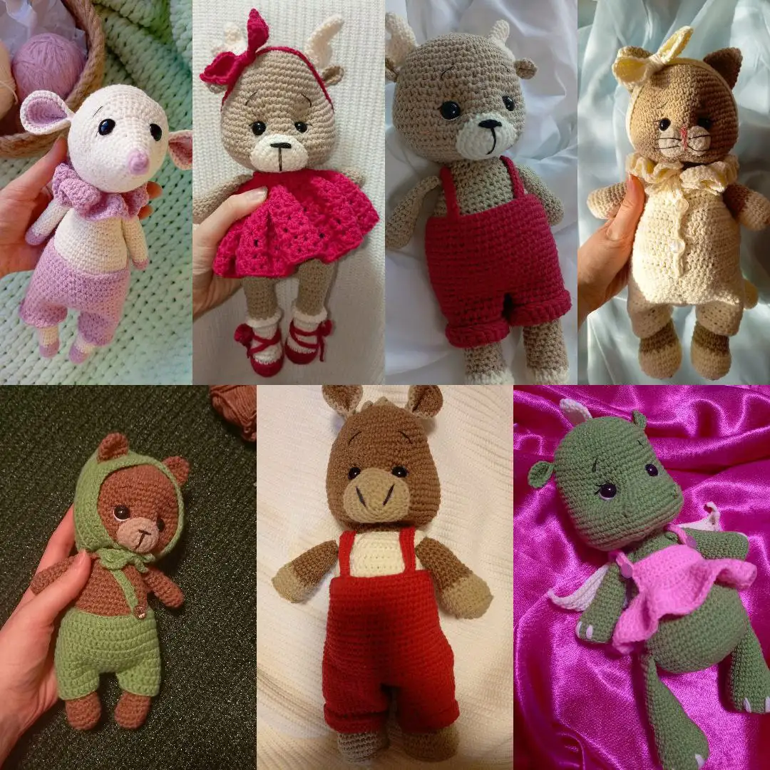 Продам игрушки ручной работы - Рукоделие (Хобби и отдых) в Владивосток