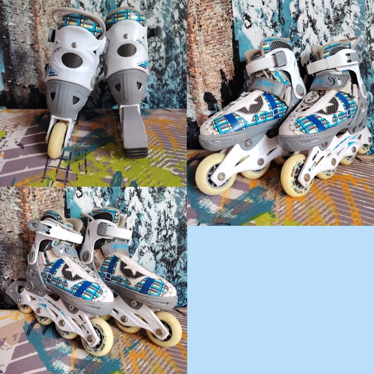 Детские роликовые коньки Action - Спортивные товары (Барахолка) в Артём