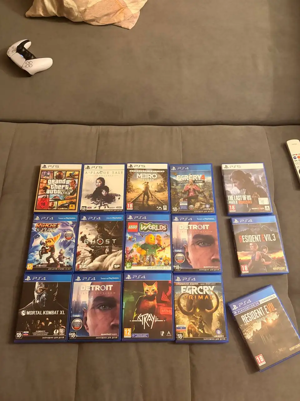 Продажа дисков PS4 и PS5 - Игровые приставки и аксессуары (Электроника) в Владивосток