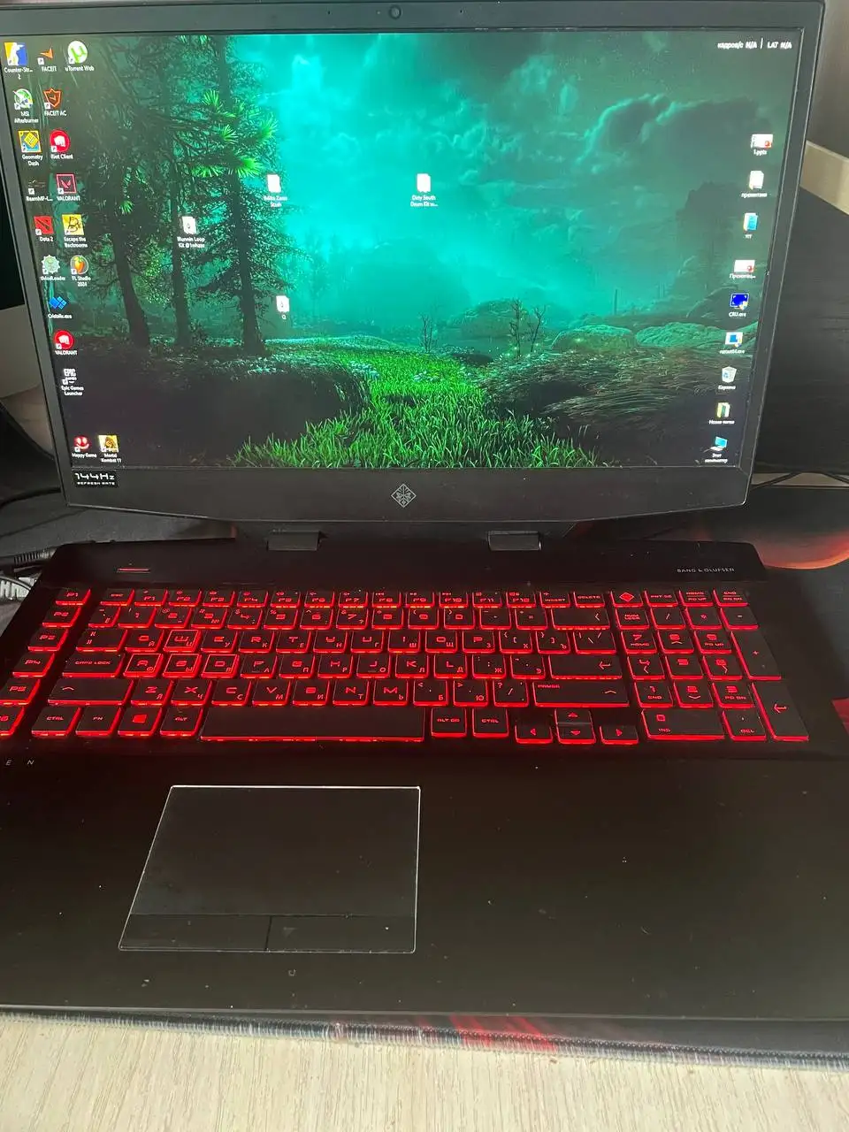 Игровой ноутбук HP Omen 17 с RTX 2070 и i7 - Ноутбуки (Электроника) в Владивосток