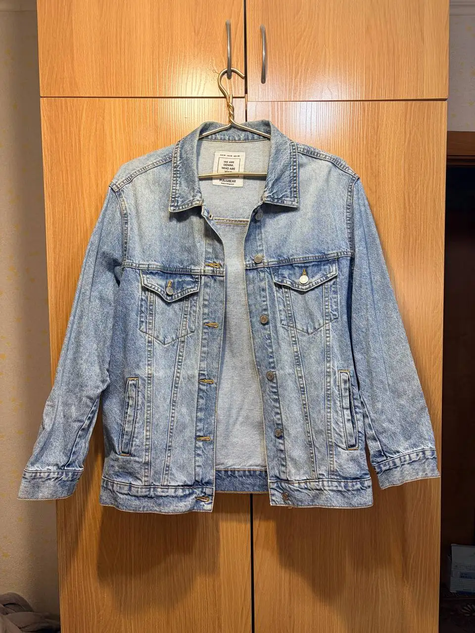 Женская джинсовая куртка Pull&Bear размер 46 (M) - Верхняя одежда (Одежда) в Владивосток