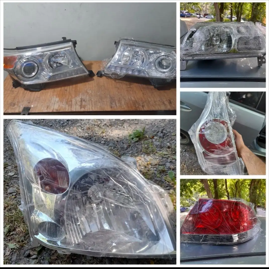 Фары для Toyota Land Cruiser 200, Suzuki Escudo, Aqua, Prado 120 и стоп-фары для Mitsubishi Lancer Cedia - Фары и фонари (Запчасти) в Владивосток