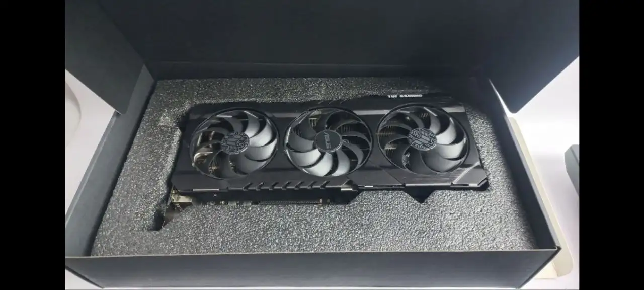 RTX 3070 Ti 8GB ASUS ROG Strix б/у - Видеокарты (Электроника) в Санкт-Петербург