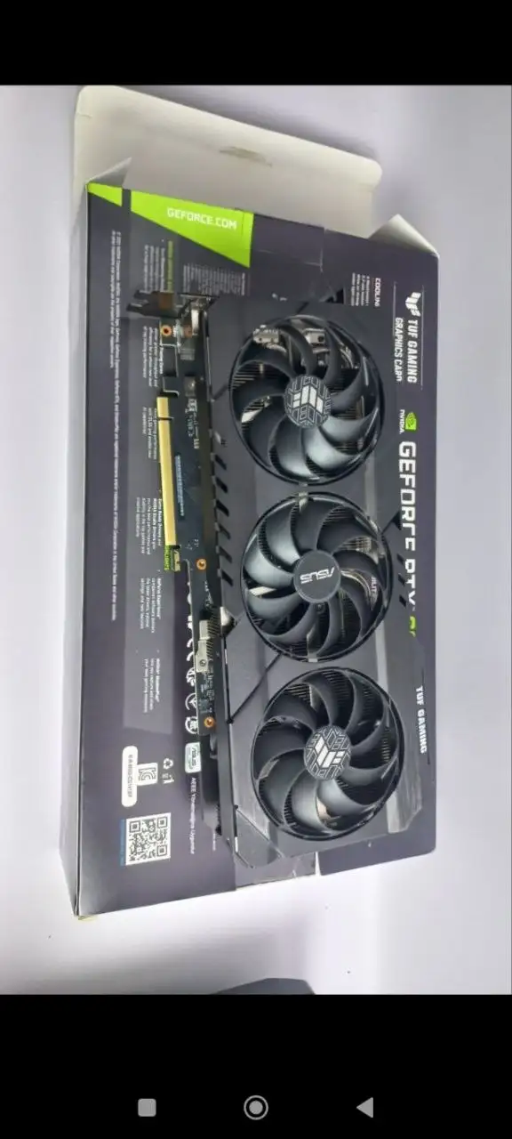 RTX 3070 Ti 8GB ASUS ROG Strix б/у - Видеокарты (Электроника) в Санкт-Петербург