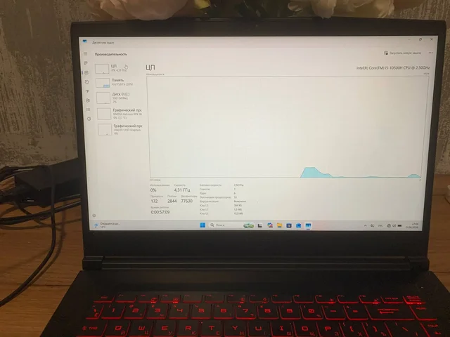 Игровой ноутбук MSI GF63 RTX 3050 - Крупная бытовая техника в Владивосток