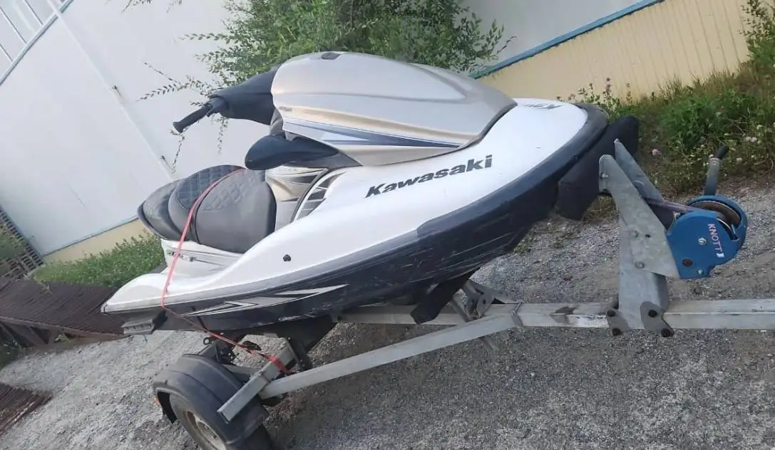 Мотор с телегой МЗСА под восстановление - Водный транспорт (Авто) в Владивосток