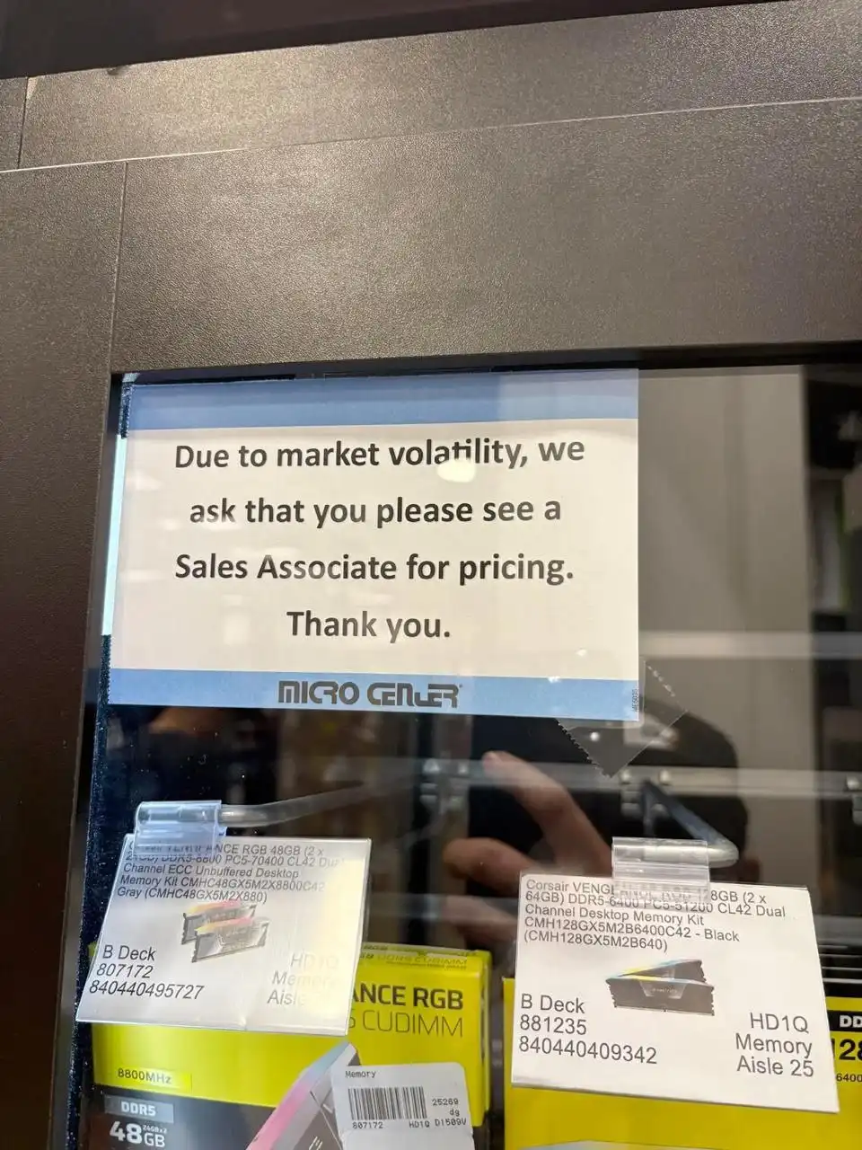 Проблемы на рынке оперативной памяти в США