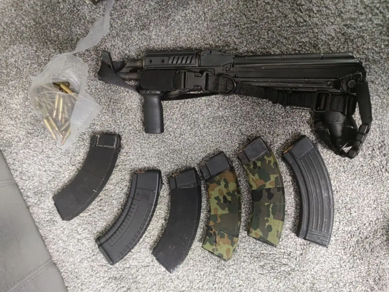 Изъятие оружия и взрывчатки в Белгороде