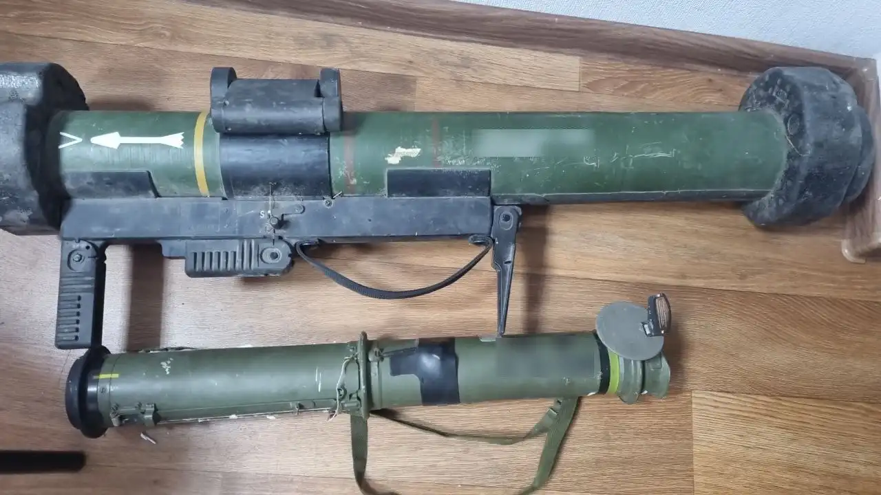 Изъятие оружия и взрывчатки в Белгороде