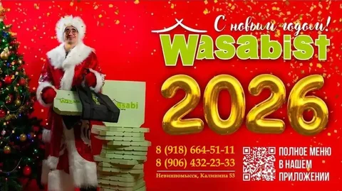 Wasabist: Роллы, пицца и Фрай бокс для Новогодних праздников в Невинномысске - Работа в Невинномысск