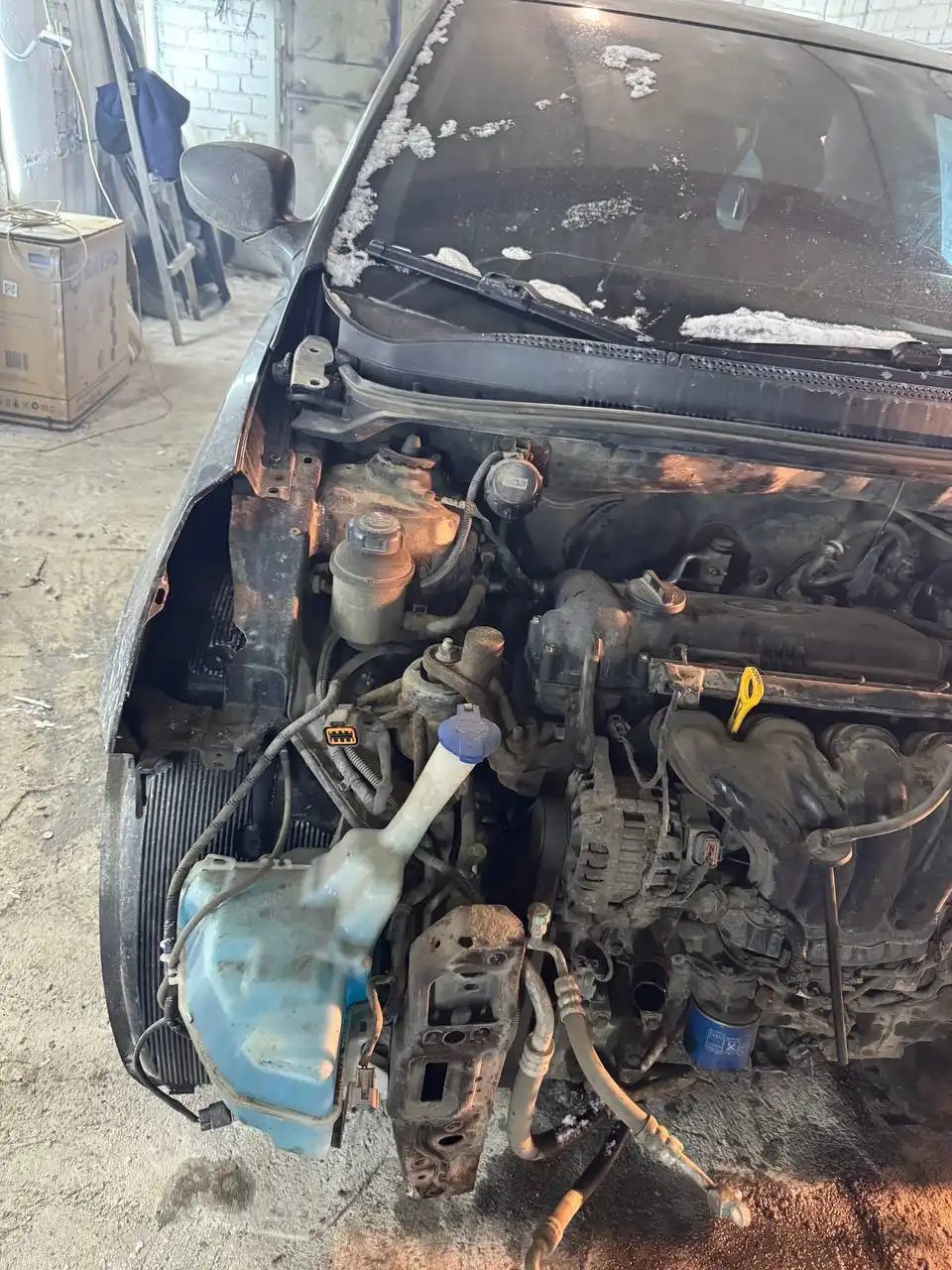 Продажа Hyundai Solaris 1.6 автомат после неоформленного ДТП