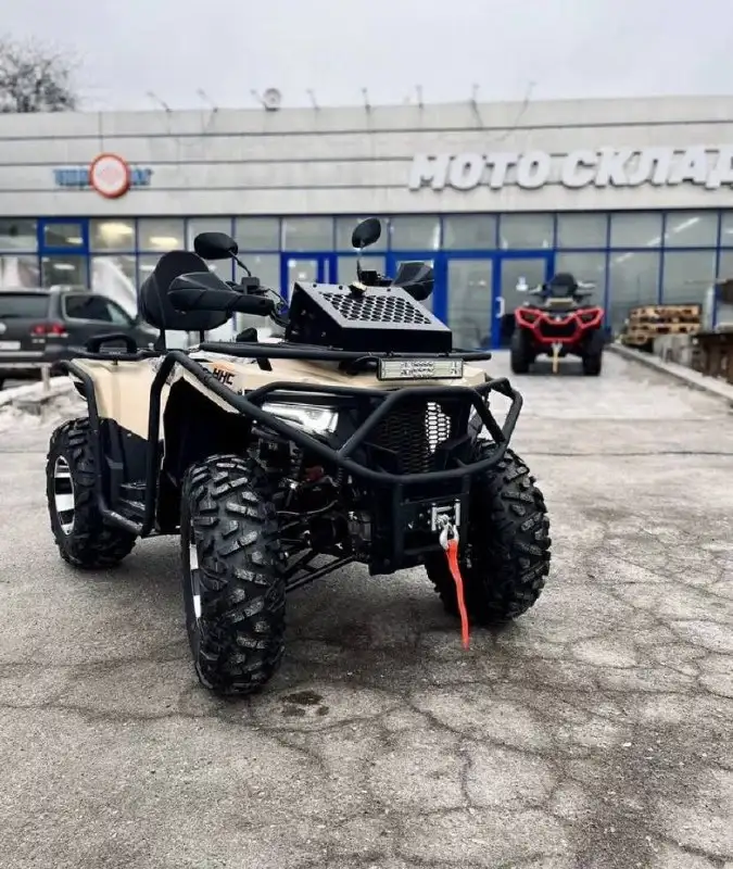 Квадроцикл 400 кубов 35 сил с лебедкой и фаркопом - Авто в Самара