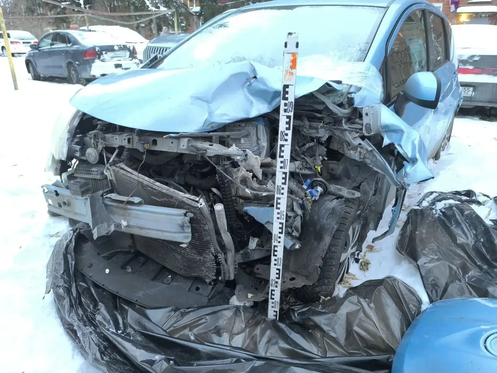 Nissan Note 2013 после ДТП - Авто в Омск