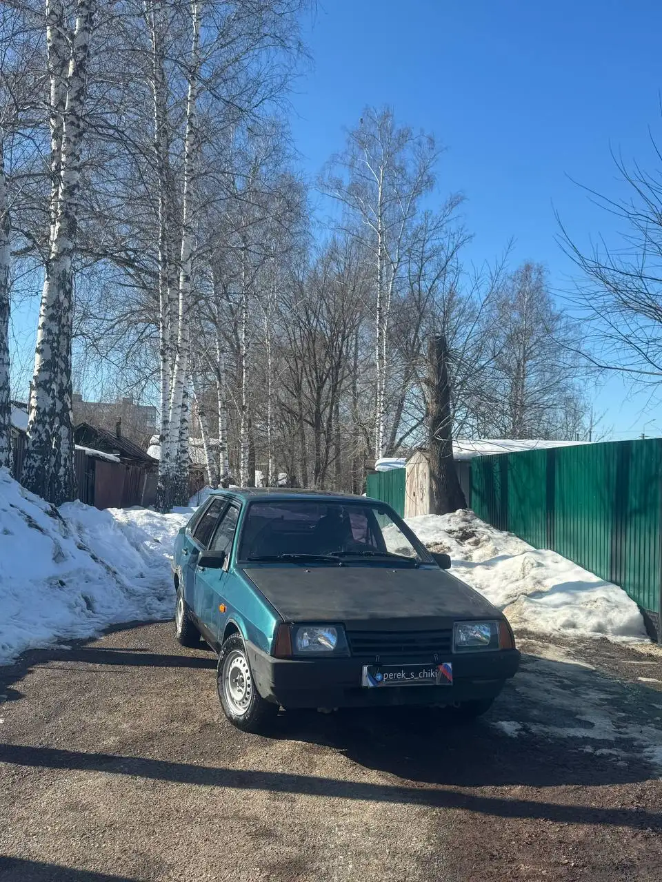 ВАЗ 21099 2001 года в изумрудном исполнении - Легковые автомобили (Авто) в Уфа