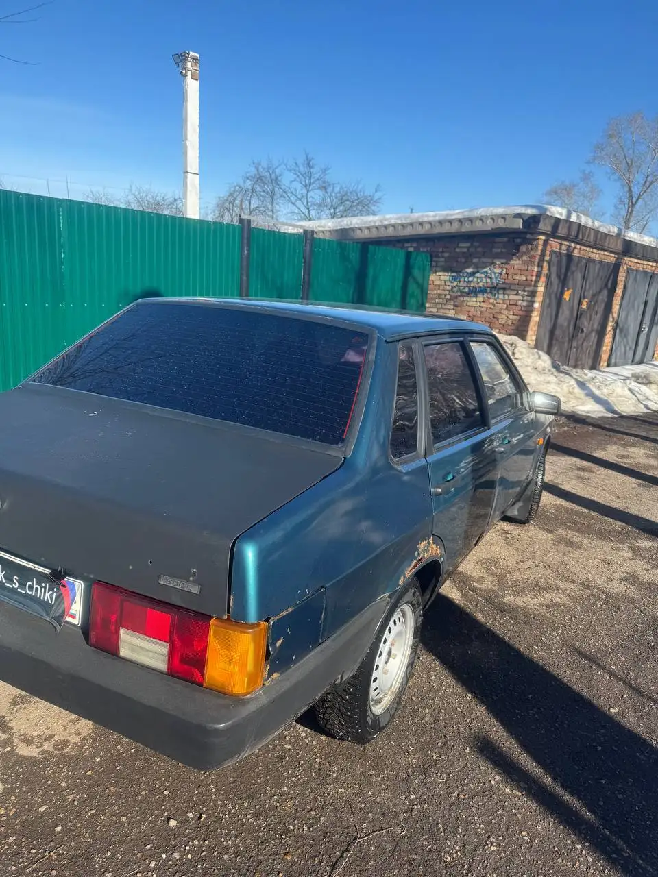 ВАЗ 21099 2001 года в изумрудном исполнении - Легковые автомобили (Авто) в Уфа