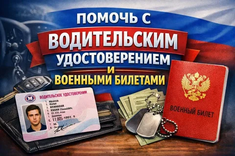 Помощь с водительскими удостоверениями и военными билетами - Дезинсекция в Самара