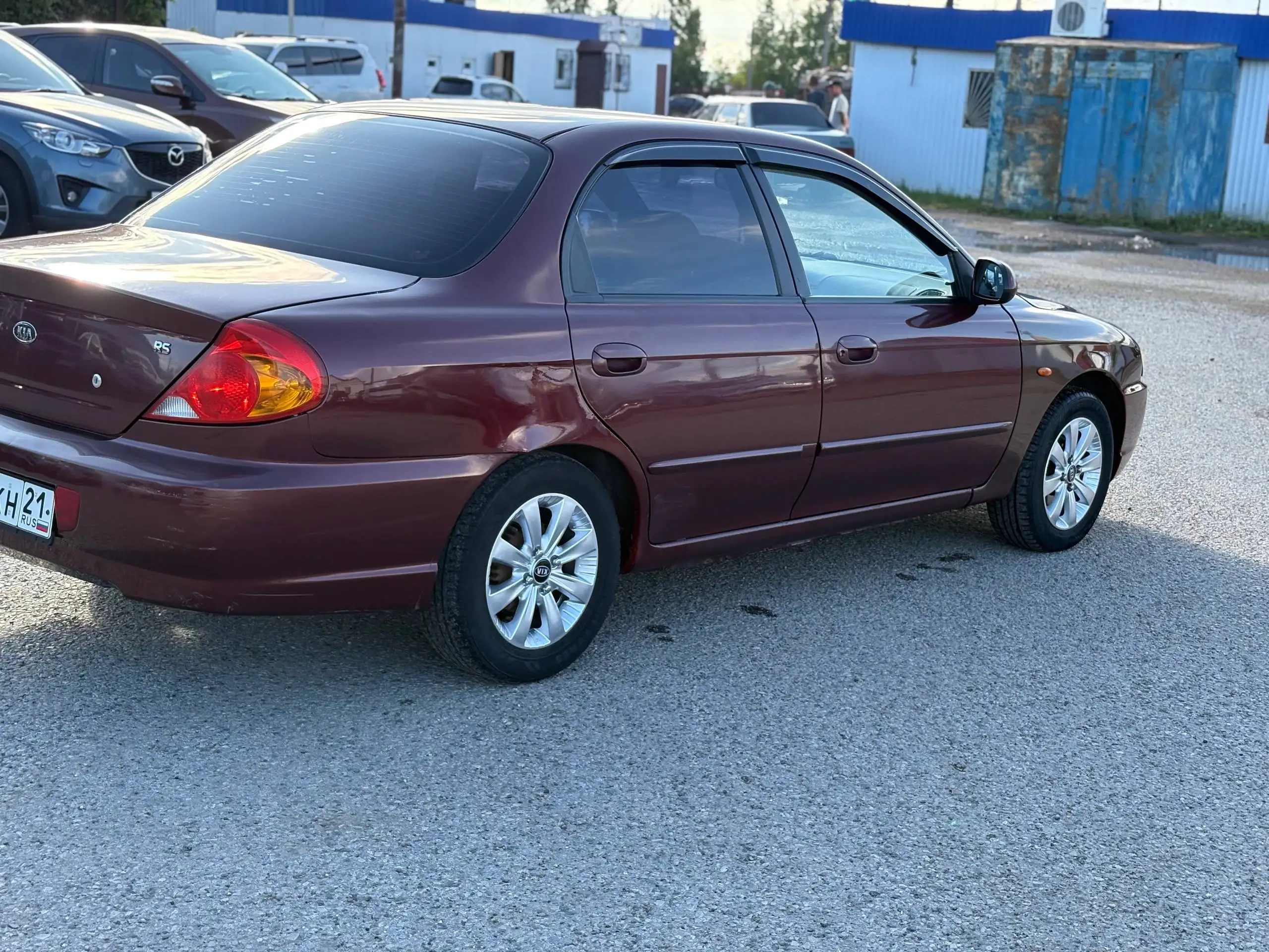 Kia Spectra 2008 в хорошем состоянии, кредит/нал - Легковые автомобили (Авто) в Канаш