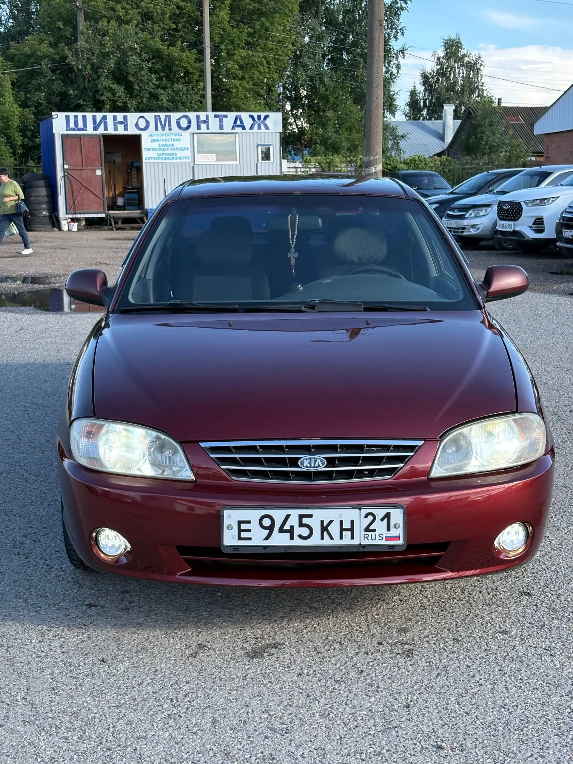 Kia Spectra 2008 в хорошем состоянии, кредит/нал - Легковые автомобили (Авто) в Канаш