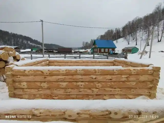 Продажа срубов для бань и пиломатериалов - частное объявление в Уфа