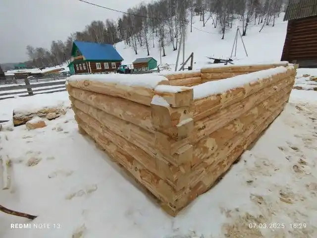 Продажа срубов для бань и пиломатериалов