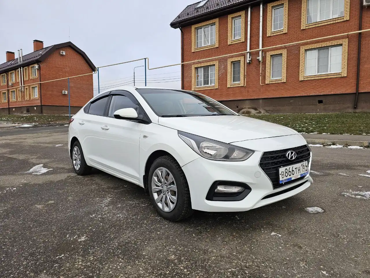 Hyundai Solaris 2017 года в отличном состоянии