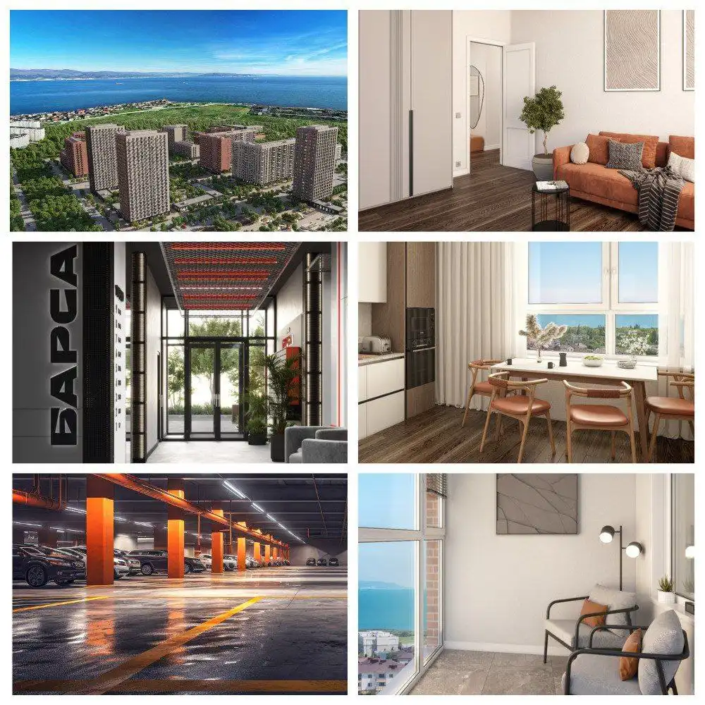 ЖК «Барса» в Новороссийске, Южный район - Квартиры (Недвижимость) в Новороссийск