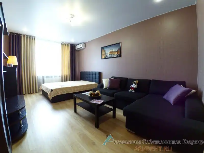 1-комнатная квартира посуточно на улице Вербная