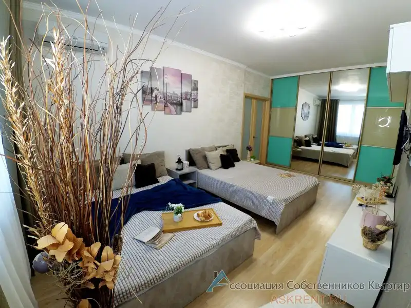 2-комнатная квартира посуточно на улице Вербная