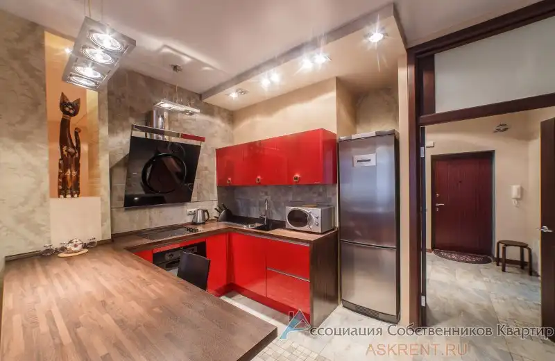 2-комнатная квартира посуточно на улице Меридианная