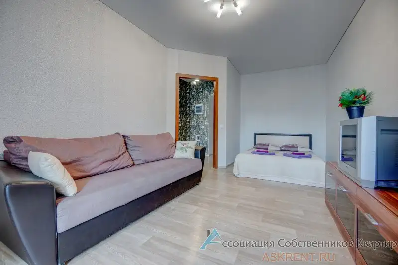 1-комнатная квартира посуточно на улице Николая Ершова, 62В - Аренда квартир (Недвижимость) в Казань