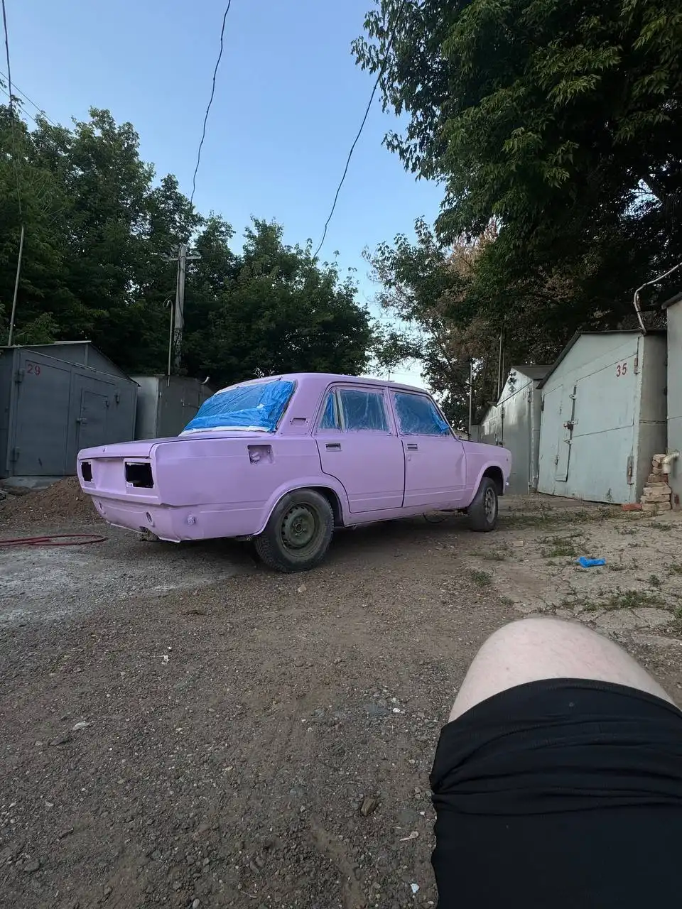 ВАЗ 2107 2003 года с модификациями для дрифта