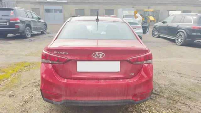 Hyundai Solaris 2018 после ДТП - частное объявление в Пятигорск