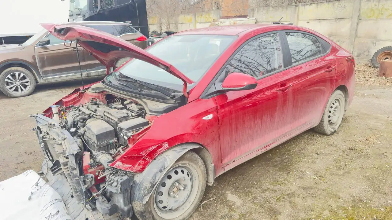 Hyundai Solaris 2018 после ДТП - Авто в Пятигорск