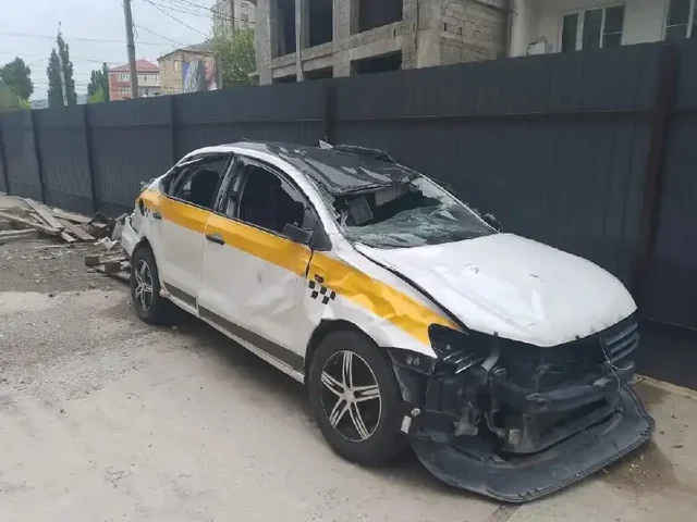 Volkswagen Polo 2020 после ДТП - частное объявление в Махачкала
