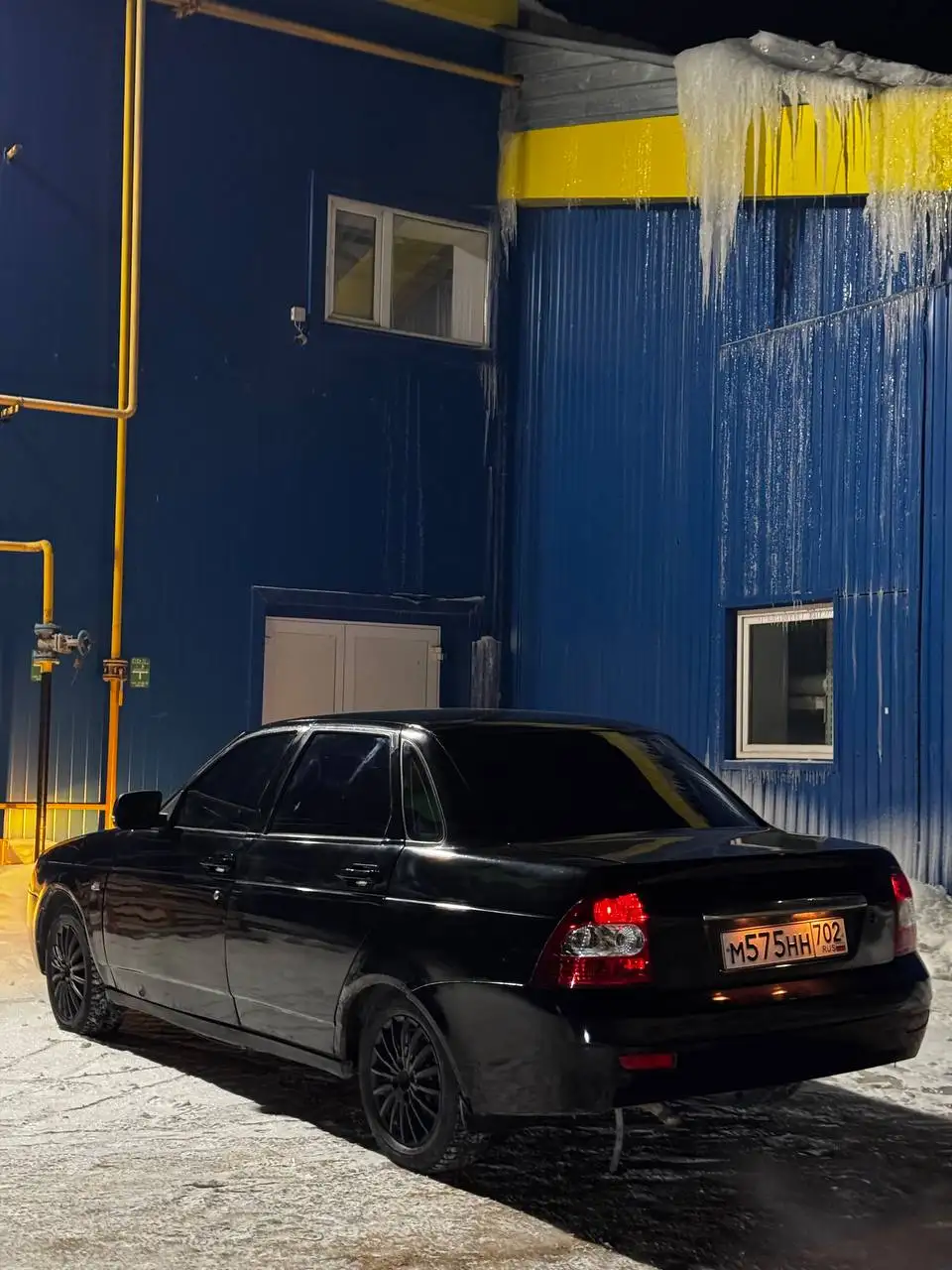 Продается Лада Приора 2008 года, черный цвет, катаная - Легковые автомобили (Авто) в Стерлитамак