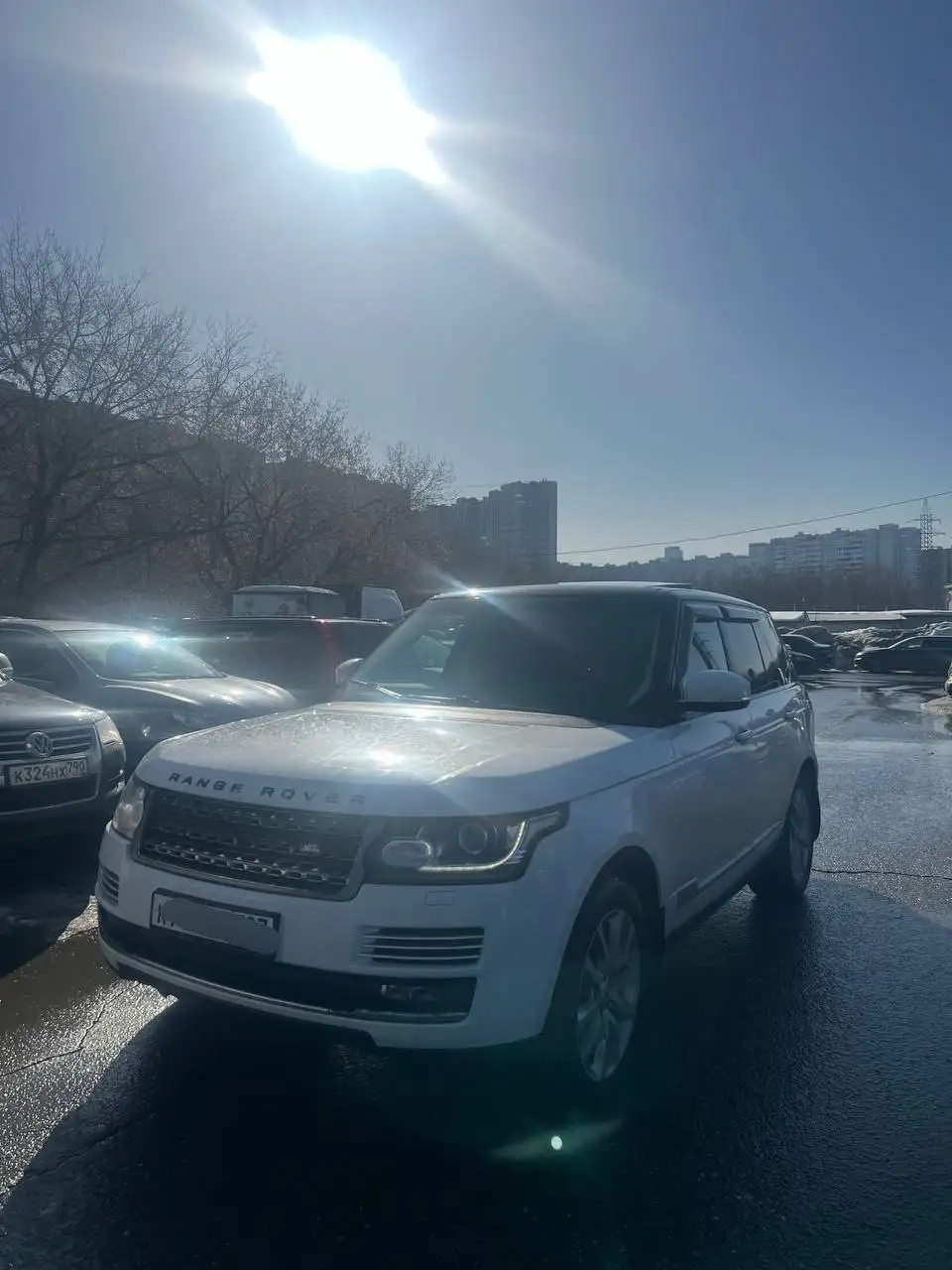 Range Rover 2013 года, 5.0 бензин, зелёный, пробег 295000 км - Внедорожники (Авто) в Чехов