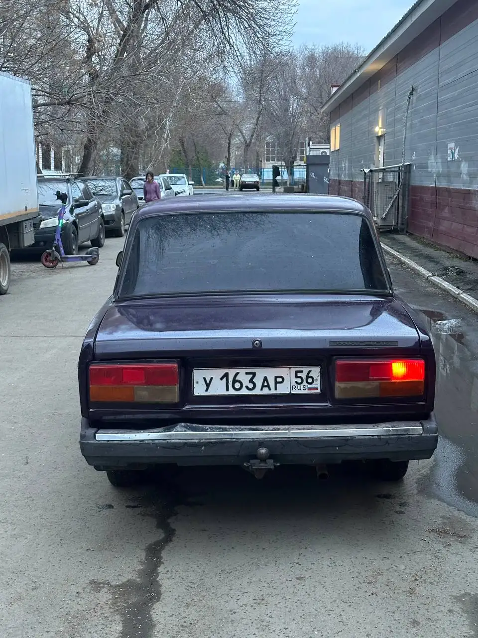 ВАЗ 2107 2000 года выпуска в фиолетовом цвете - Авто в Уфа