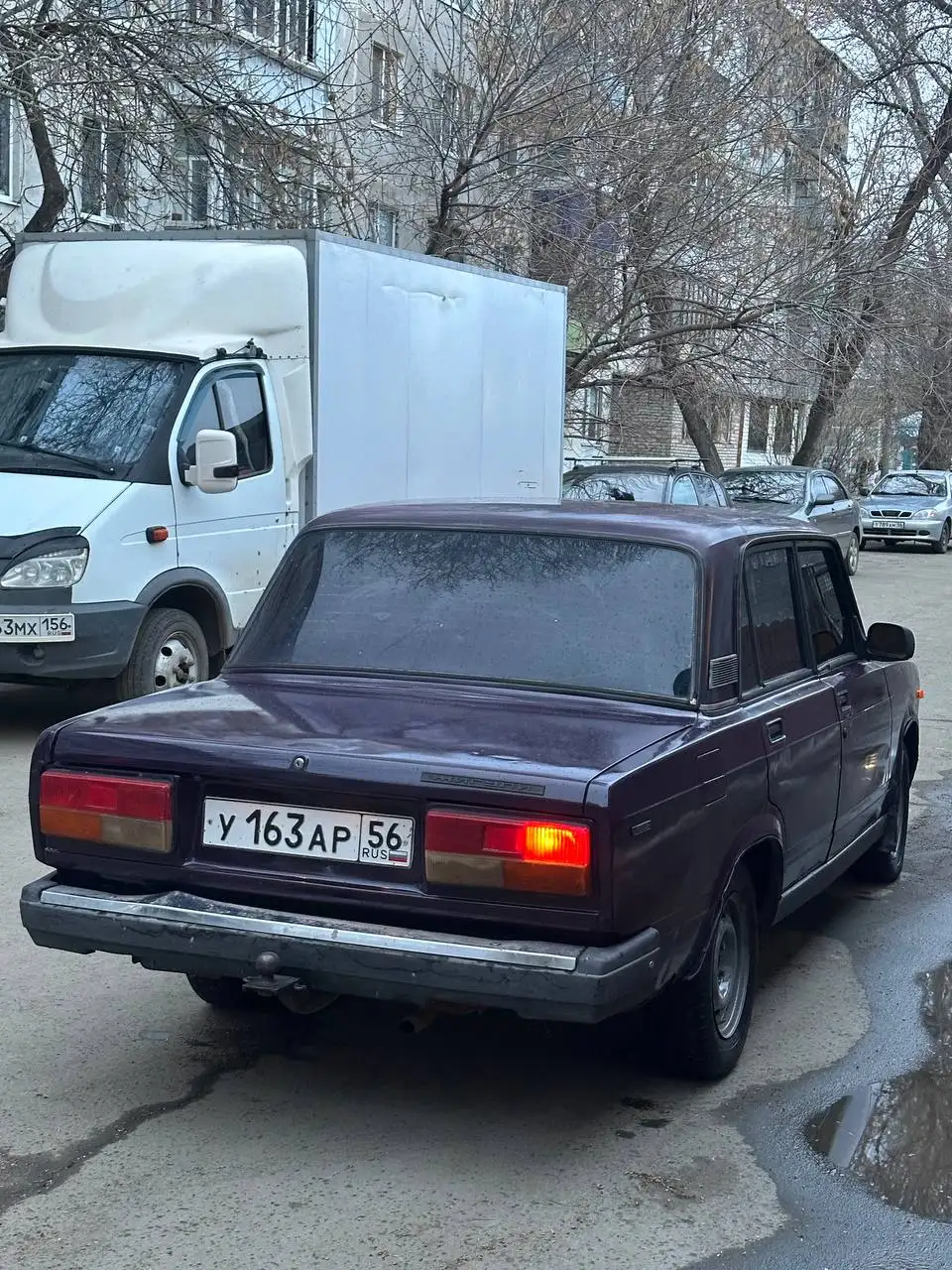 ВАЗ 2107 2000 года выпуска в фиолетовом цвете - Авто в Уфа