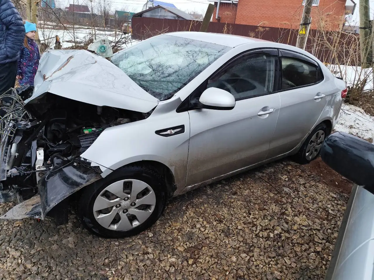 Продам Kia Rio после ДТП - Легковые автомобили (Авто) в Пермь