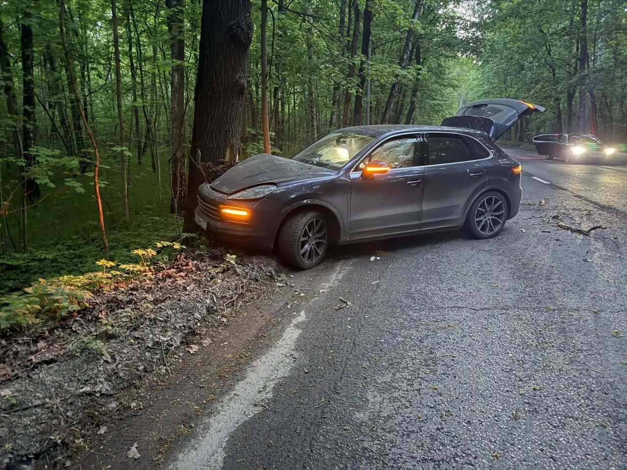 Порш Каен 2019 3.0 бензин после ДТП - Внедорожники (Авто) в Москва