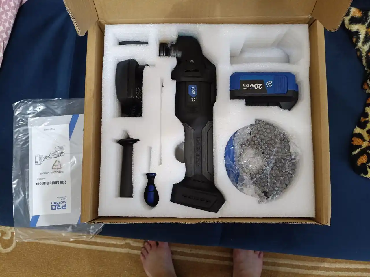 УШМ Аккумуляторная Prostormer