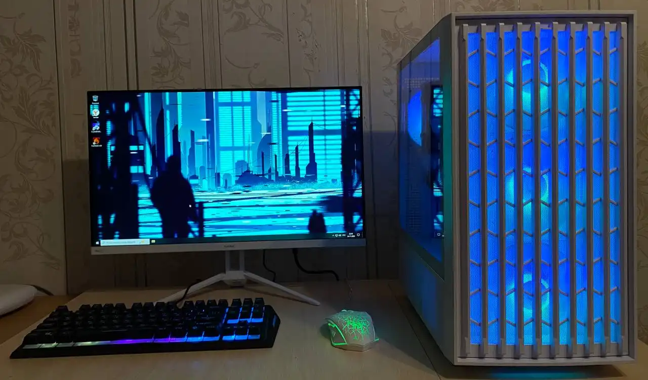 Игровой компьютер с монитором 24 дюйма