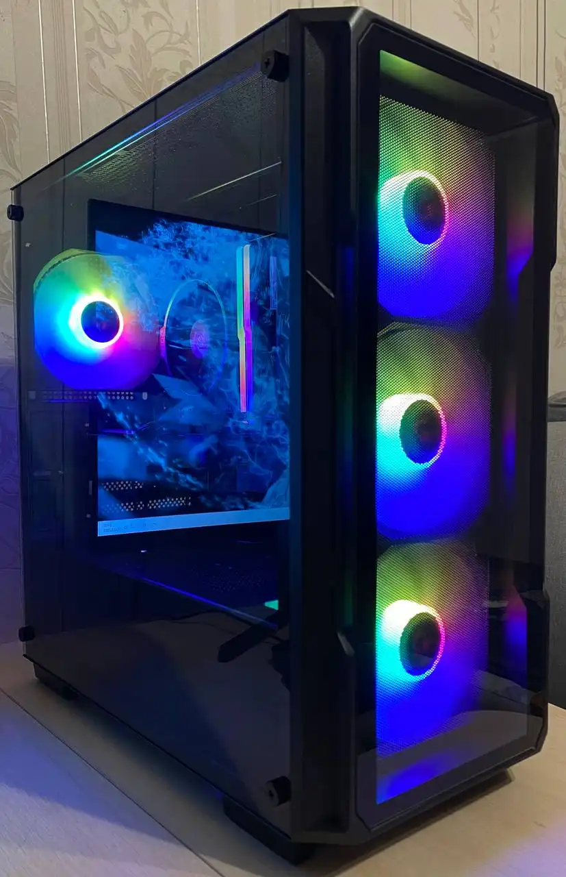 Продам игровой компьютер с монитором MI 24 дюйма