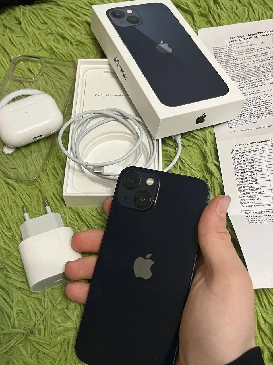 iPhone 13 в идеальном состоянии с гарантией - Смартфоны (Электроника) в Барнаул