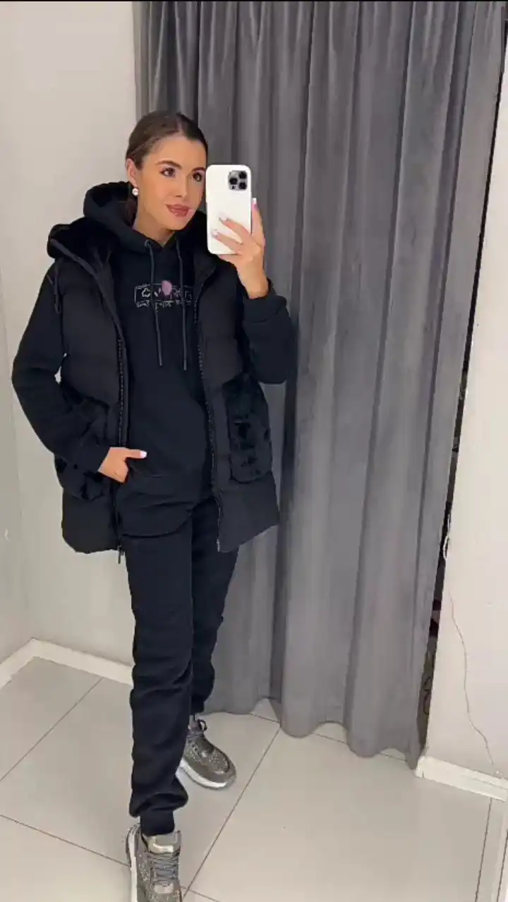 Спортивный костюм тройка на флисе - Спортивная одежда (Одежда) в Барнаул