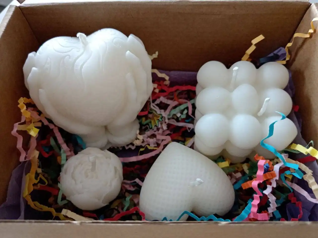 Набор свечей ручной работы с розами - Рукоделие (Барахолка) в Барнаул